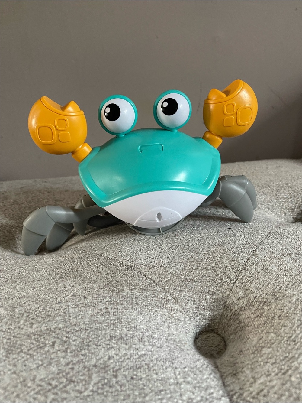 Orange and Blue Learning Crab Toy